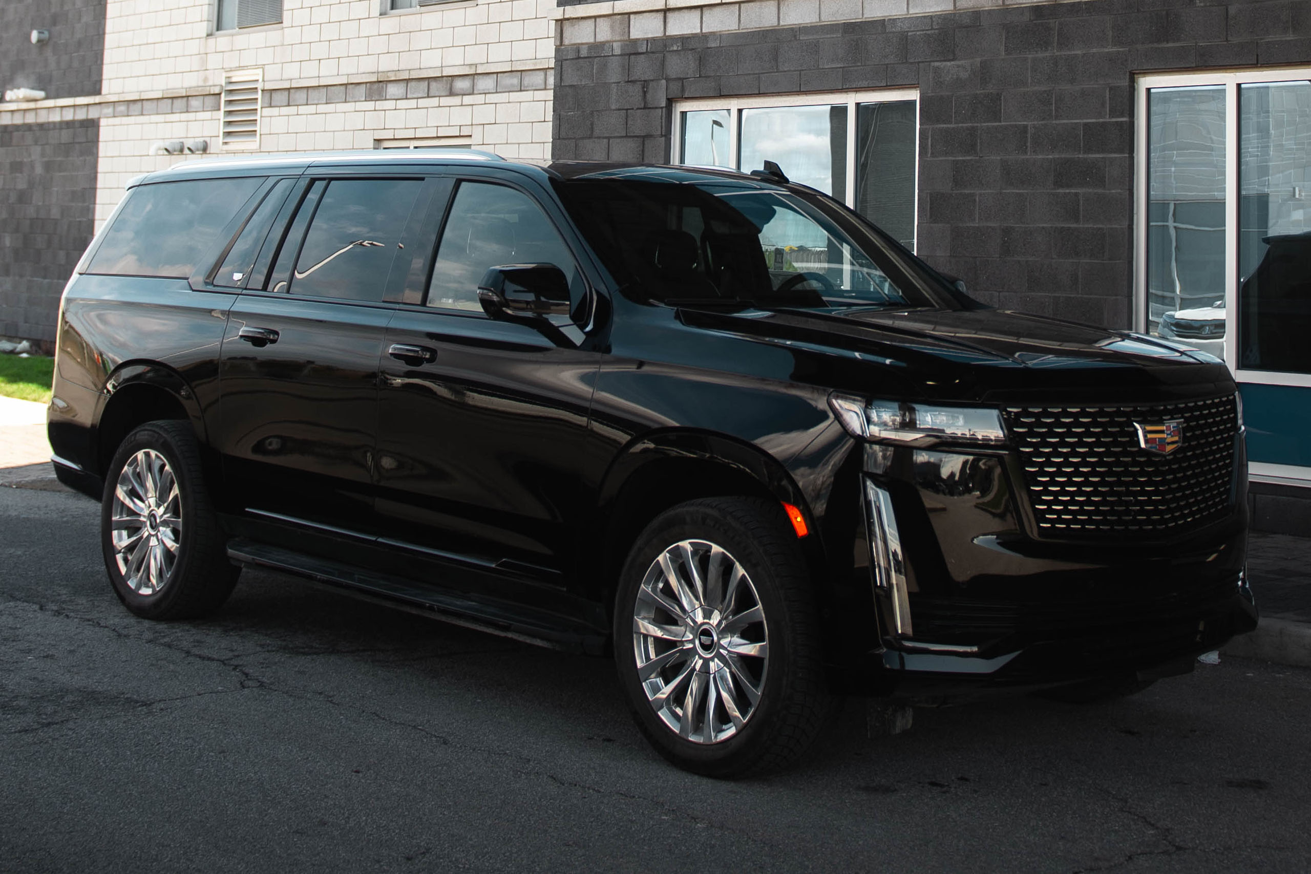 Black Cadillac Escalade